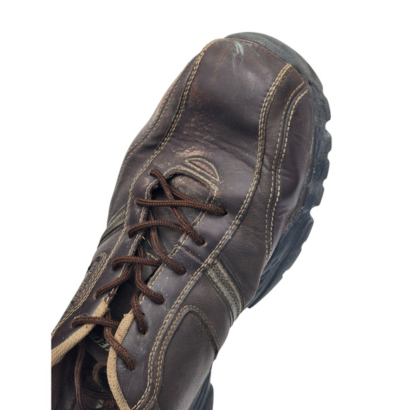 Skechers Shoes Mens 12 Relaxed Fit Leather Air Cooled Memory Foam Sneakers 65419 main image 6